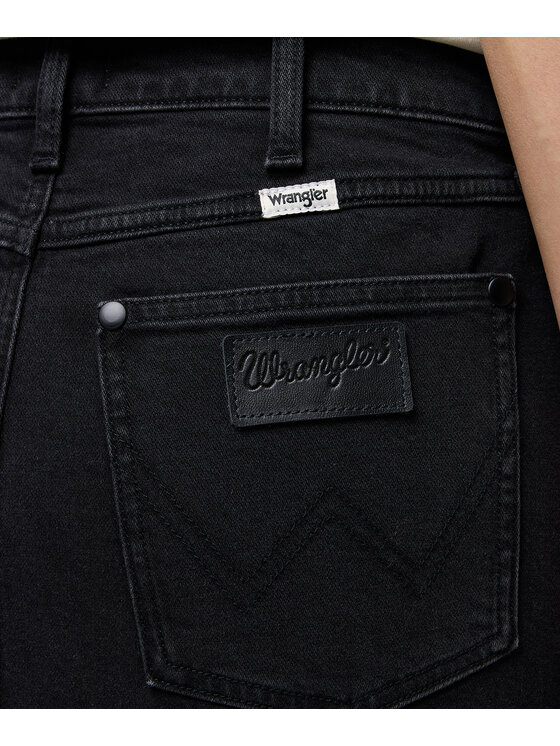 Wrangler Wrangler Spódnica ołówkowa 112371159 Czarny Regular Fit