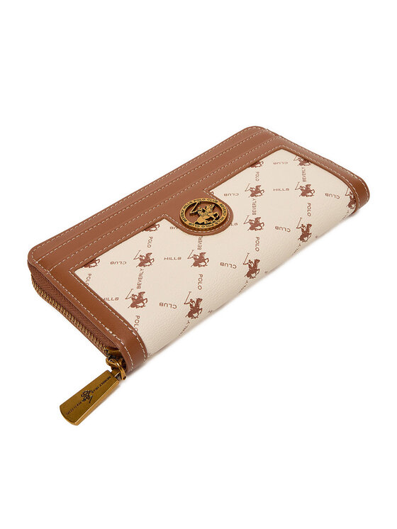 Beverly Hills Polo Club Beverly Hills Polo Club Πορτοφόλι CEO-BHPC-W1-001-AW25 Εκρού