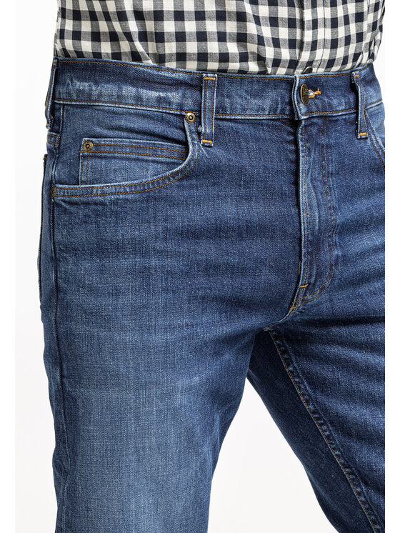 Lee Lee Jeansy RIDER Niebieski Slim Fit