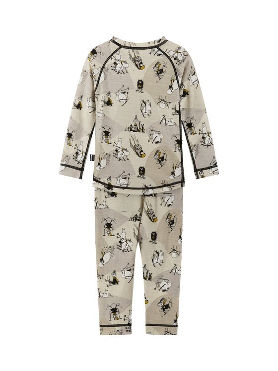 Reima Reima Set lenjerie termoactivă Moomin Trivsam 5200021B Bej