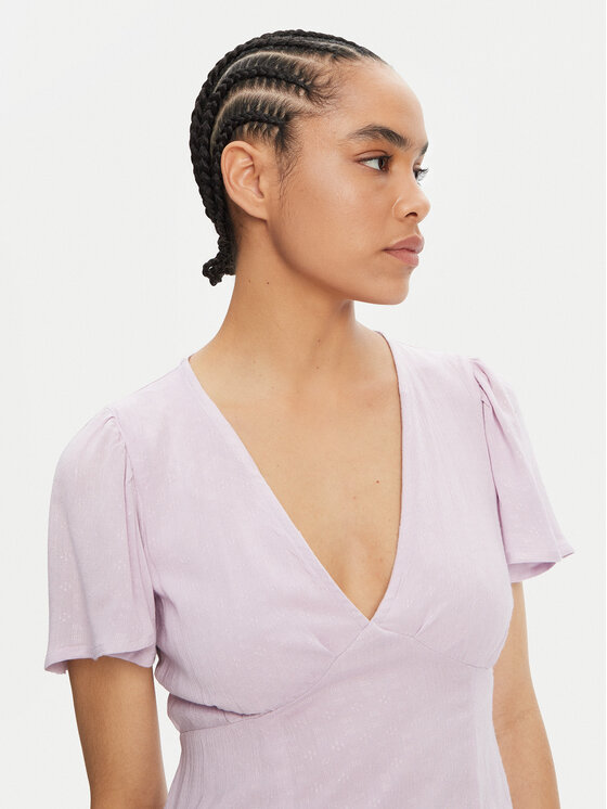 Billabong Billabong Sukienka letnia Jet Set EBJWD00134 Fioletowy Regular Fit