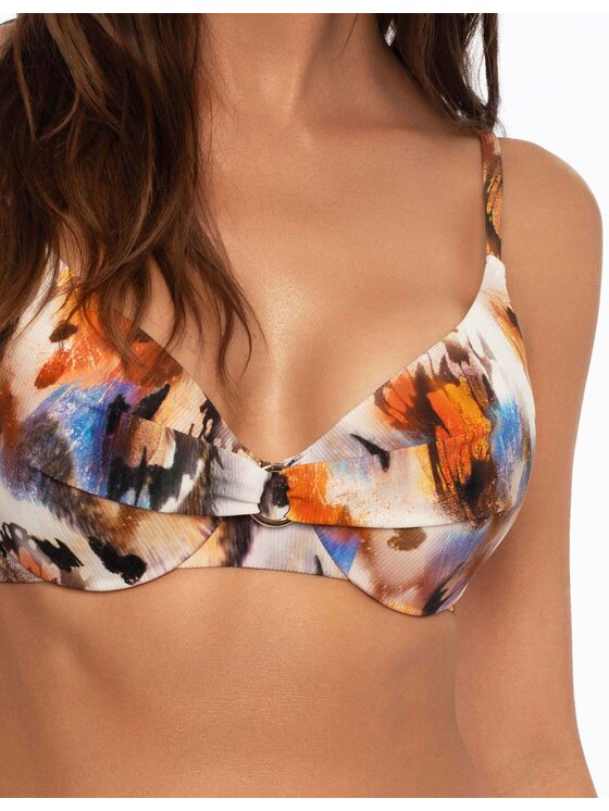 Esotiq Esotiq Góra od bikini 41547-88X Brązowy