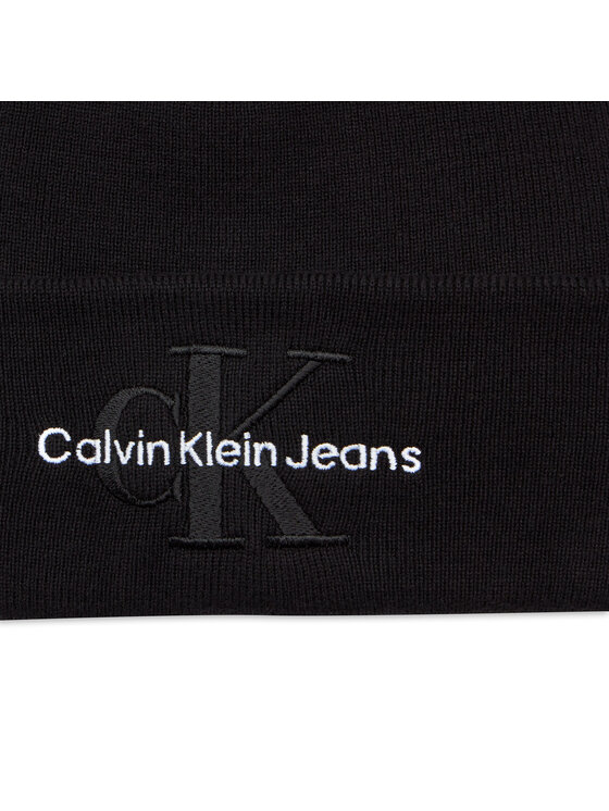 Calvin Klein Jeans Calvin Klein Jeans Kepurės ir šaliko komplektas Gifting Logo Beanie/Scarf K60K611418 Juoda