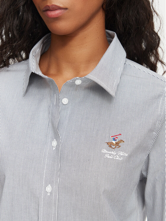 Beverly Hills Polo Club Beverly Hills Polo Club Hemd P-SS26W-SH0005 Dunkelblau Regular Fit