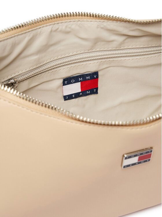 Tommy Jeans Tommy Jeans Torebka Tjw Daily Elevated Shoulder Bag AW0AW19041 Beżowy jasny