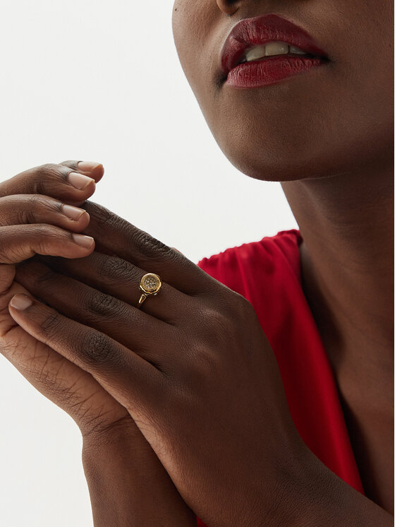 Guess Guess Δαχτυλίδι JUBR04 597JW Χρυσό