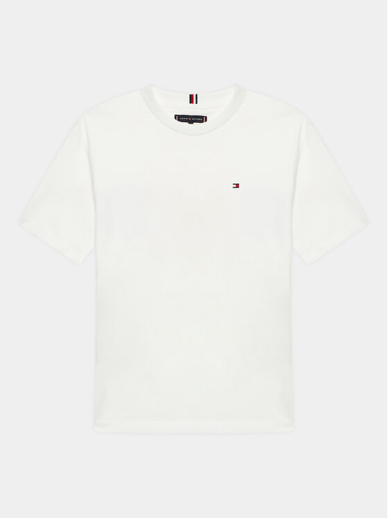Tommy Hilfiger Tommy Hilfiger T-Shirt KB0KB08218 D Λευκό Regular Fit