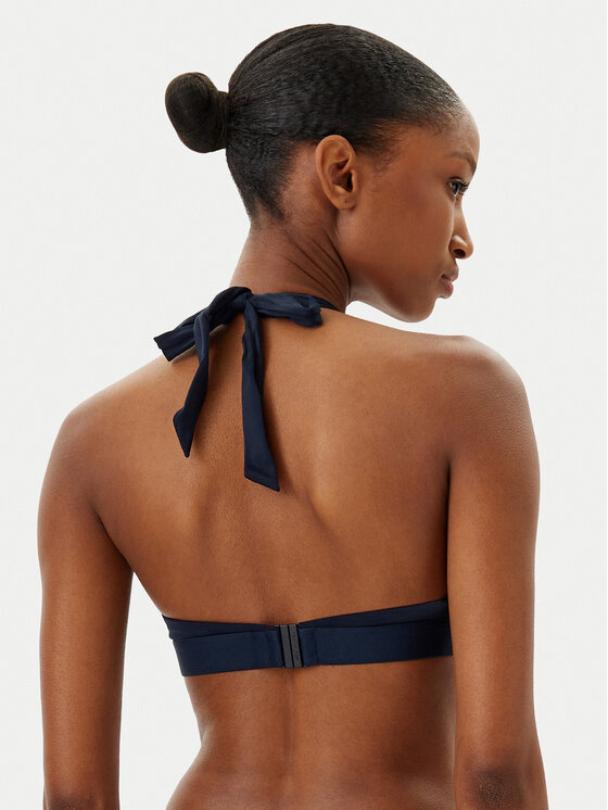 Tommy Hilfiger Tommy Hilfiger Bikini partea de sus UW0UW05813 Bleumarin