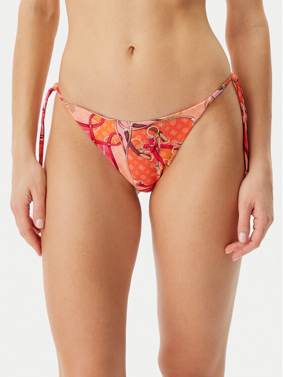 Guess Guess Spodní část bikin E5GO15 KCR12 Oranžová
