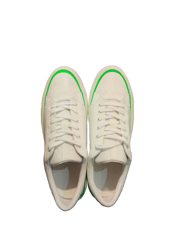 GCDS Scarpe da ginnastica U460082 Verde Modivo