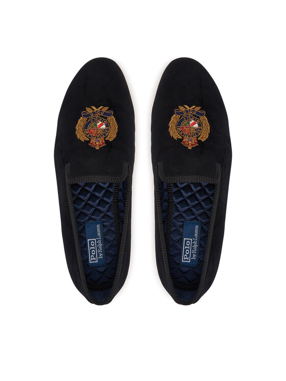 Polo Ralph Lauren Polo Ralph Lauren Тапочки 811P07664001 Чорний