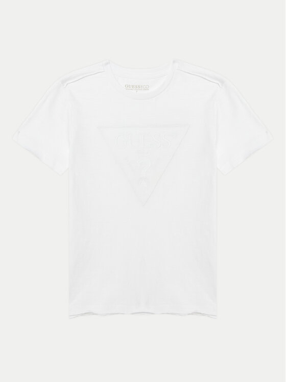 Guess T-Shirt L5GI02 K6XN4 Biały Regular Fit
