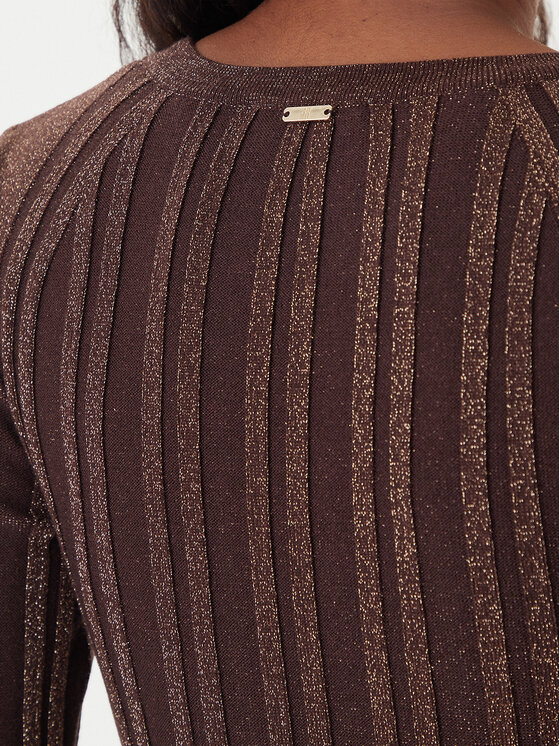 Fracomina Fracomina Pullover FJ25WT7013K463Q7 Braun Slim Fit