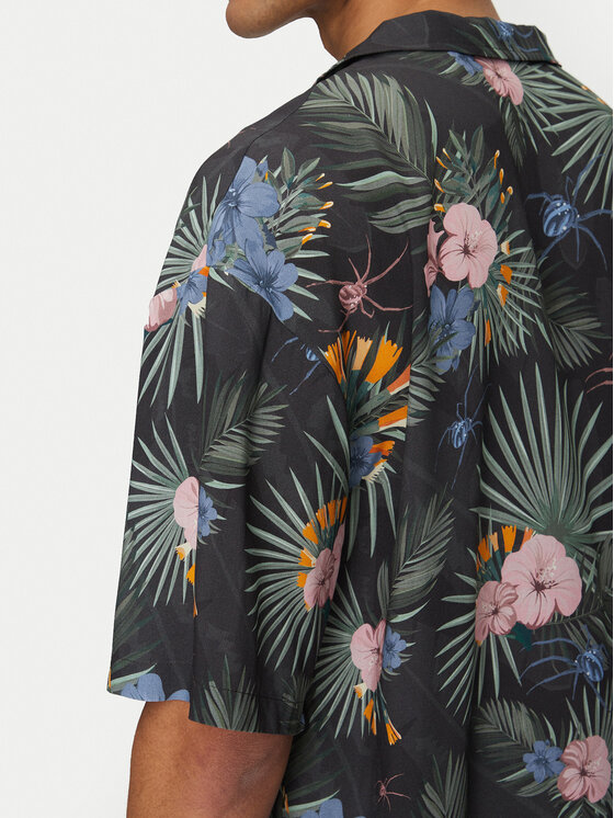 HUGO HUGO Koszula Beach 50540065 Zielony Relaxed Fit
