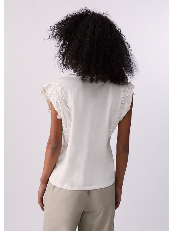 Liu Jo Liu Jo Top WA6311J388510701 Bianco Regular Fit