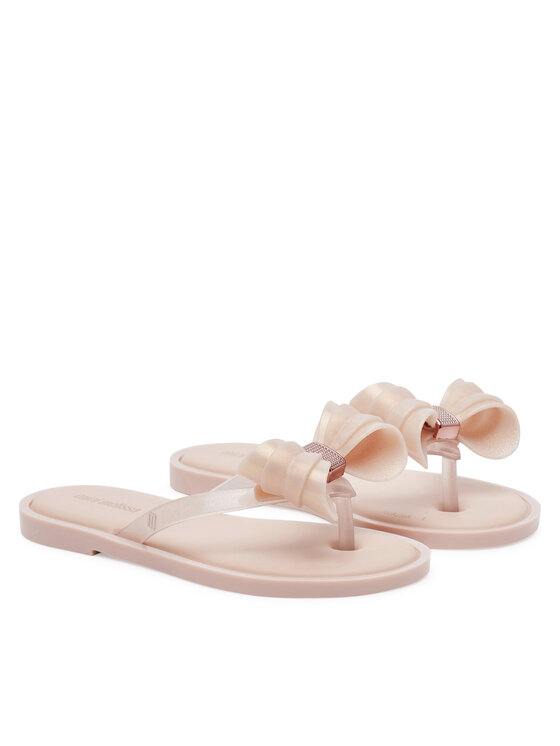 Melissa Melissa Japonki Mini Melissa Flip Flop Iv Inf 35749 Beżowy