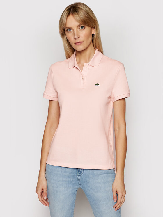 Lacoste Tricou polo PF7839 Roz Regular Fit