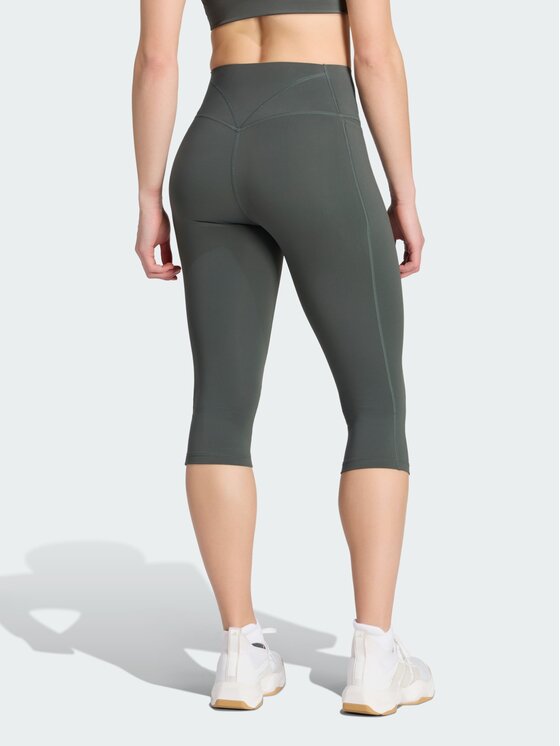 adidas adidas Legginsy 164795 Szary Fitted Fit