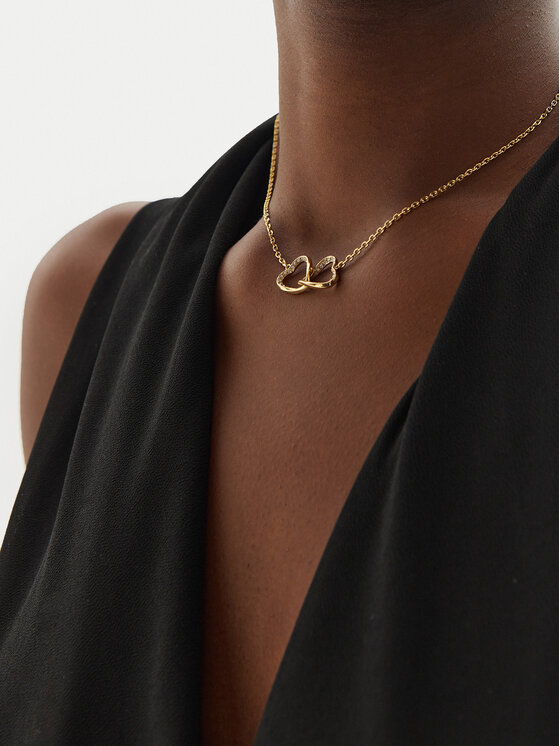 Guess Guess Kaklo papuošalas JUBN04 616JW Auksinė