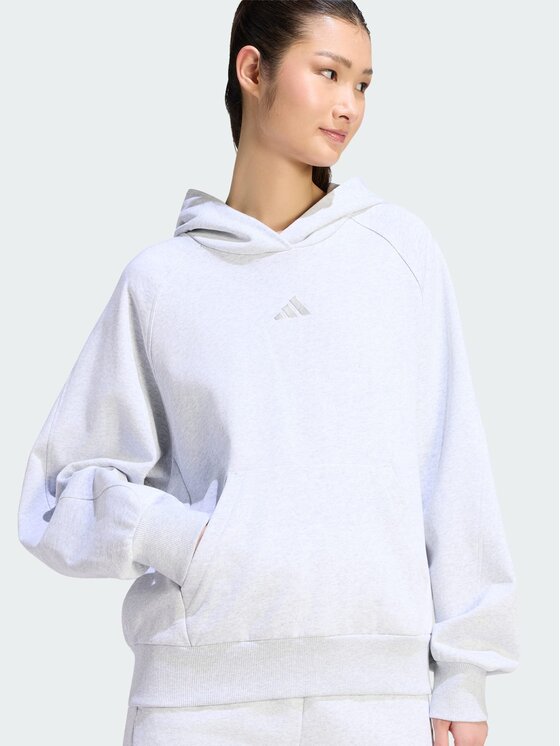 adidas adidas Bluza 164804 Szary Loose Fit