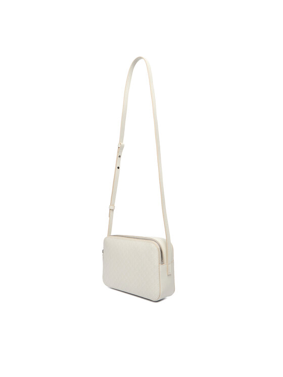 Calvin Klein Calvin Klein Kabelka Emblem Aop Elongated Camera Bag LV04F3268G Écru