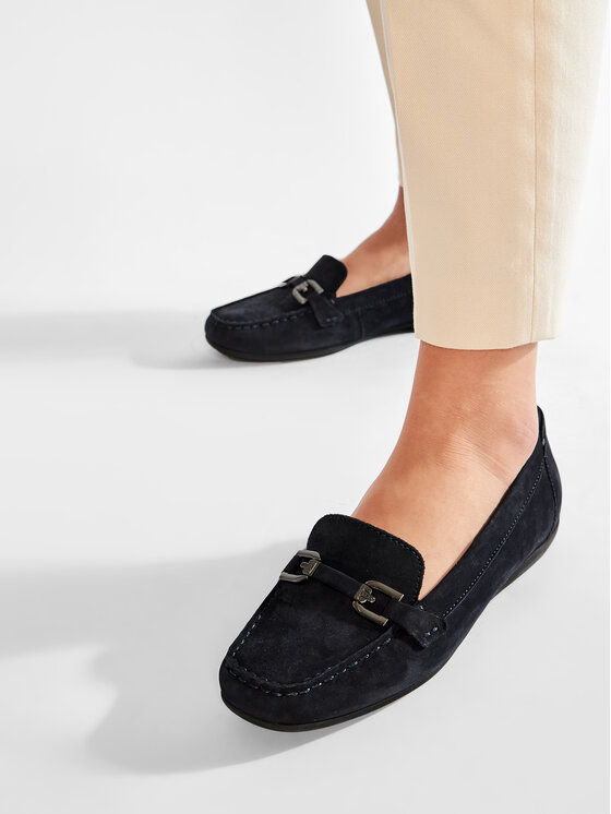 Geox Geox Mokasyny D Annytah Moc A D84BMA 00032 C4007 Czarny