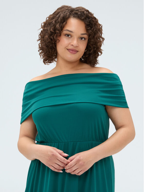 Fiorella Rubino Fiorella Rubino Abito da sera 7004L001302N015 Verde A-Line Fit