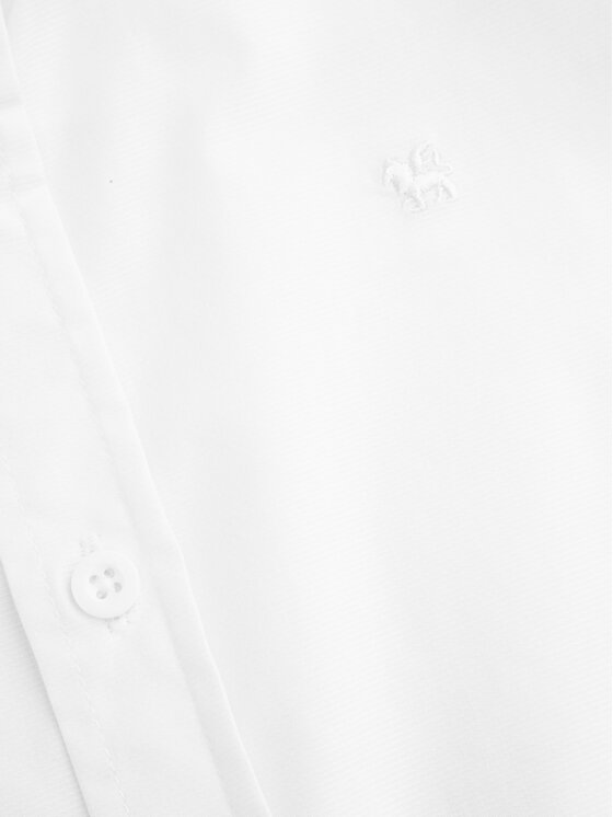 Coccodrillo Coccodrillo Marškiniai WC5136202EJB Balta Regular Fit