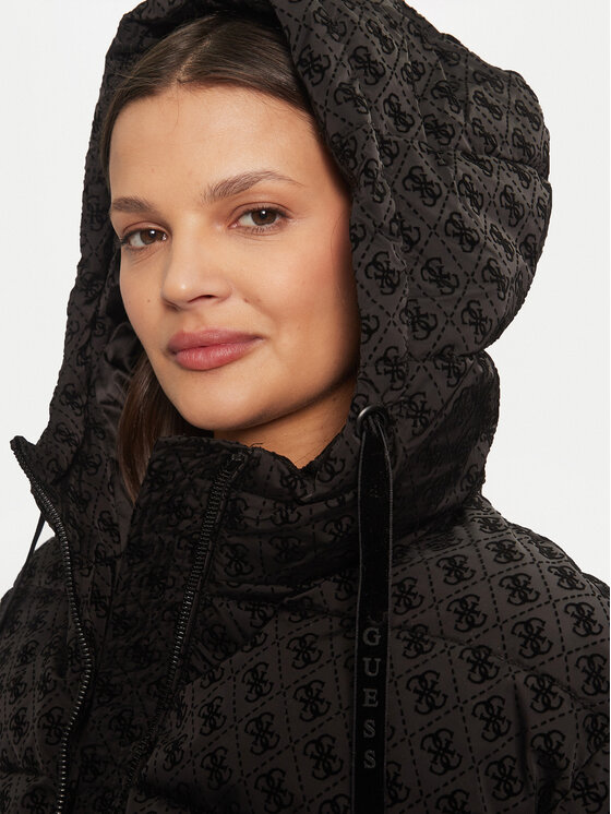 Guess Guess Übergangsjacke Daisy W4BL36 WGJZ0 Schwarz Regular Fit