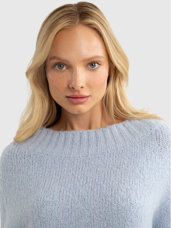 BIG STAR BIG STAR Sweter MAYAMIKO_400_160 Niebieski Oversize