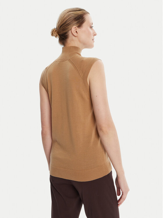 BOSS BOSS Rollkragenpullover Fipini 50544998 Braun Regular Fit