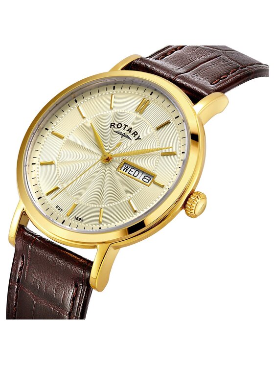 Rotary Rotary Hodinky GS05423/03 Hnedá