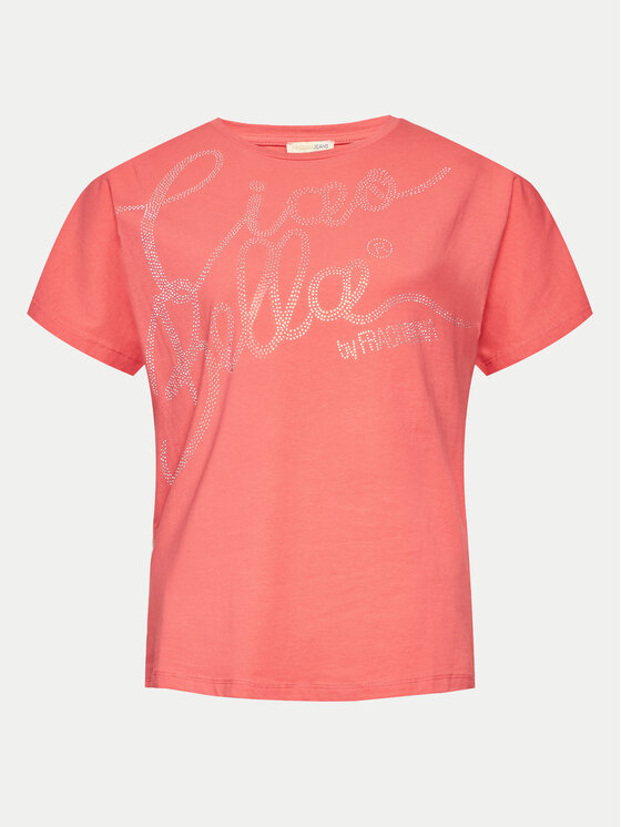 Fracomina Fracomina T-Shirt FP22ST3004J401N5 Rosa Regular Fit