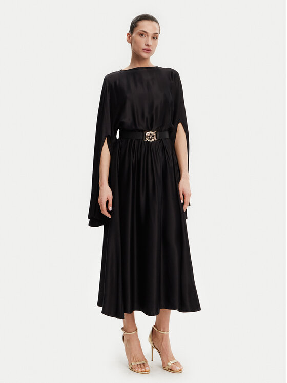 Guess Guess Rochie de seară W5PK1L WHHB0 Negru Regular Fit