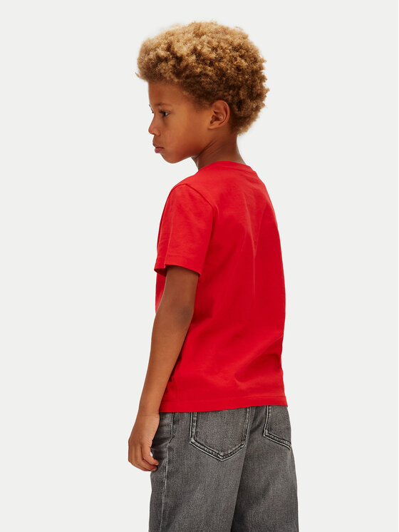 Calvin Klein Jeans Calvin Klein Jeans Póló Minimal Logo IB0IB02608 Piros Regular Fit