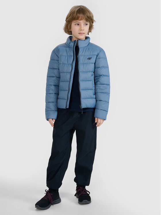 4F 4F Giubbotto piumino 4FJWSS25TDJAM520-32S Blu Regular Fit