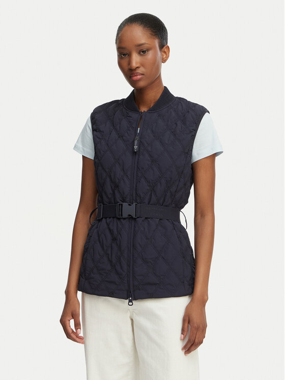 Guess Vestă W6GL01 W1400 Bleumarin Regular Fit