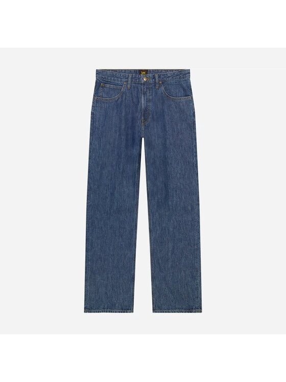 Lee Lee Jeansy ASHER Niebieski Loose Fit