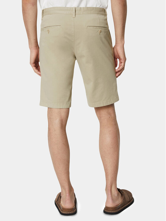 Marc O'Polo Marc O'Polo Szorty materiałowe M23 0029 15036 Beżowy Regular Fit