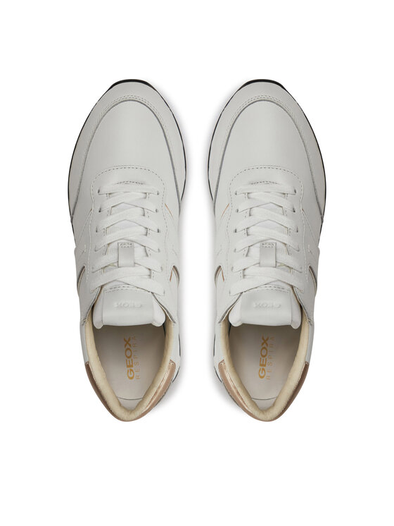 Geox Geox Sneakersy D Spherica Vseries D45F4A 085NF C1327 Biela