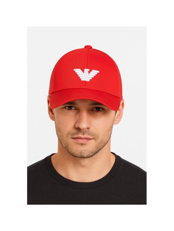 Emporio Armani Emporio Armani Kšiltovka 230102 4R500 Červená