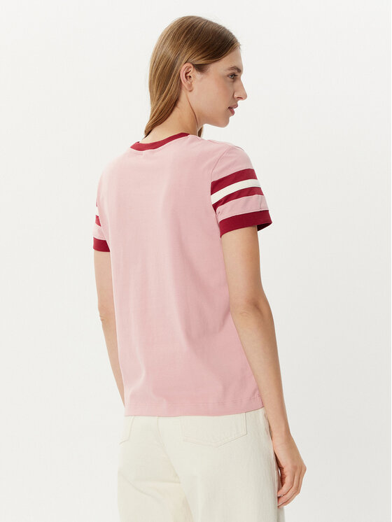 Guess Guess Тишърт V5RI00 KA260 Розов Regular Fit