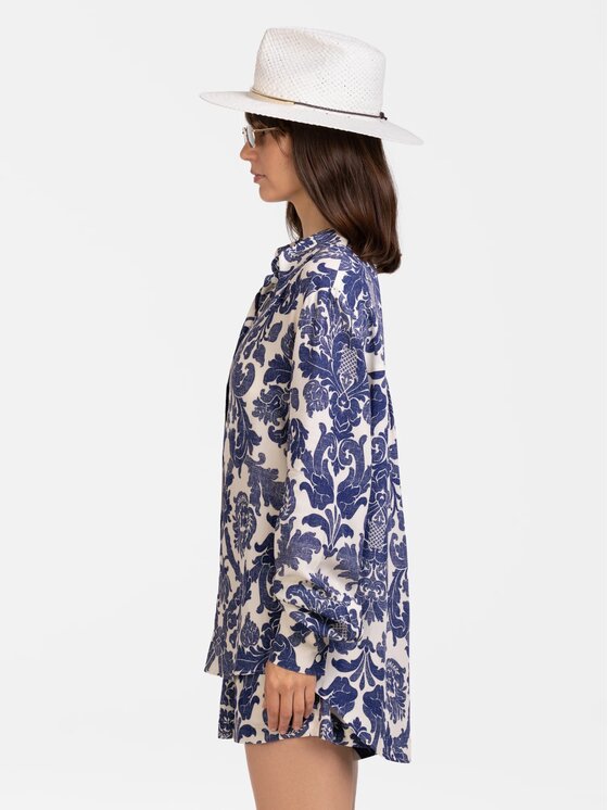 MANDRAGORA MANDRAGORA Blusa Daya Blu Regular Fit