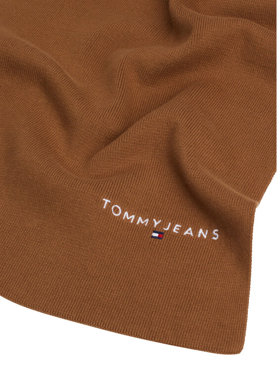 Tommy Hilfiger Tommy Hilfiger Šal Linear Logo AM0AM12649 Rjava