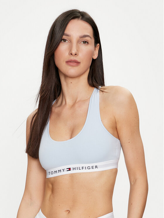 Tommy Hilfiger Tommy Hilfiger Sutien top UW0UW04143 Albastru