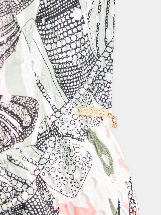 Guess Guess Vestito da giorno J3GK04 WFGJ0 Multicolore Regular Fit