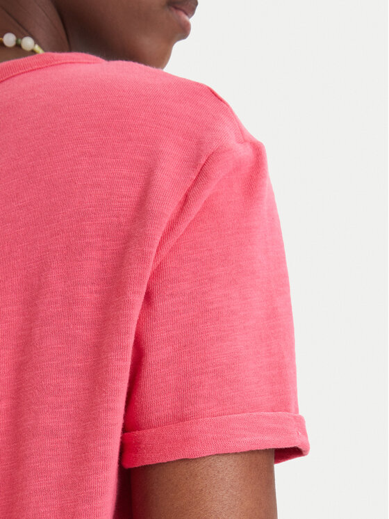 Roxy Roxy Tričko ERJZT06024 Ružová Regular Fit