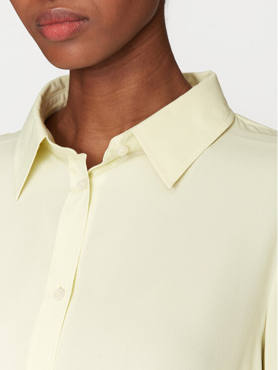 Marella Marella Camicia Nebbia 2515111031 Giallo Regular Fit