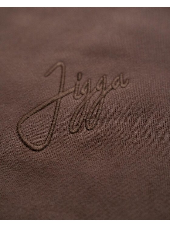 Jigga Wear Jigga Wear Spodnie dresowe 131093 Brązowy Regular Fit