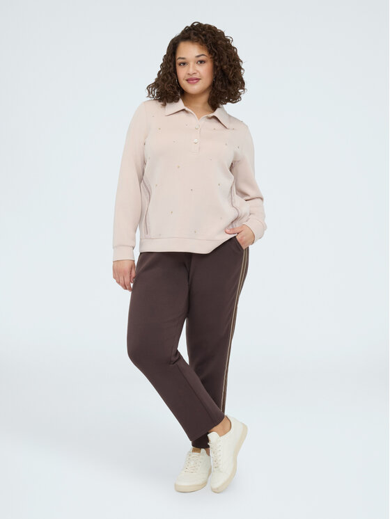 Fiorella Rubino Fiorella Rubino Bluza G855L008973N002 Różowy Regular Fit